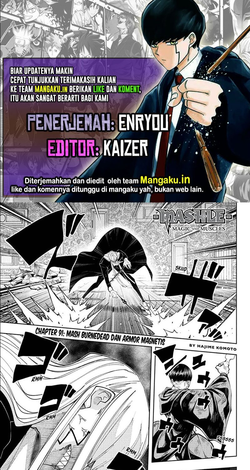 Mashle: Magic and Muscles chapter 91